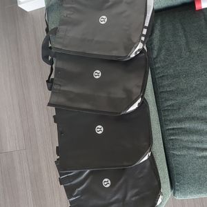 Set of 4 Lululemon shopping bags